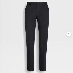 Ermenegildo Zegna Men's Black Dress Pants
